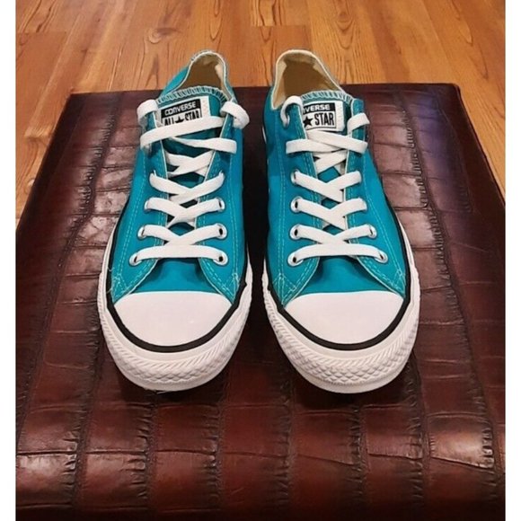 Converse Shoes - CONVERSE Chuck Taylor All Star Sneakers Teal Aqua Low Top Unisex Mens 7 Womens 9